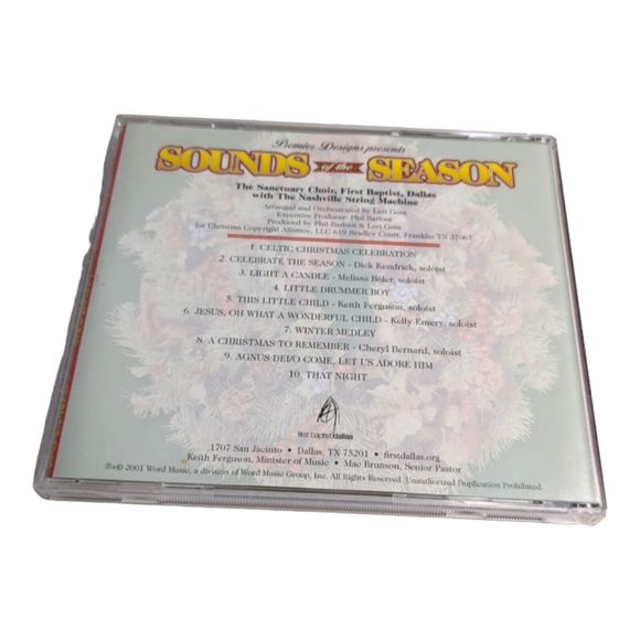 Lot of 5 Christmas Music CDs Classical Instrumental Choral Nashville String - Picture 14 of 16